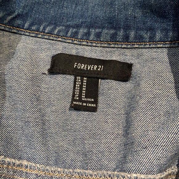 Forever 21 jean jacket - Picture 2 of 3